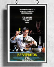 L041 RE-ANIMATOR Movie 1985 H.P. Lovecraft 02 Silk Fabric Poster Art Decor Indoor Painting Gift 2024 - buy cheap