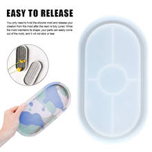 DIY Dish Resin Mold -Silicone Mold DIY Dish Resin Ashtray Mold Jewelry Making Tools Plate Reusable 2024 - buy cheap