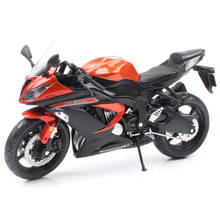1:12 Scale Kawasaki Ninja 636 ZX 6R Race Bike Motorcycle ZX-6R Diecast Model Vehicles Automaxx Hobby Thumbnails For Collection 2024 - buy cheap