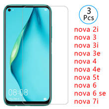 Чехол для huawei nova 7i 6 se 5t 4 4e 3 3i 3e 2i, защитная пленка из закаленного стекла на nov nova7i nova6, защитный чехол для телефона 2024 - купить недорого