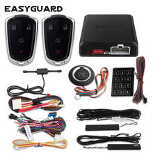 EASYGUARD universal security alarm keyless entry system pke car remote start push button start auto start password entry dc12v 2024 - buy cheap