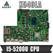 X540lj placa-mãe para asus x540l f540la x540la portátil placa-mãe 4g ram I5-5200U rev2.1 teste de trabalho 100% 2024 - compre barato