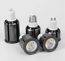 Super Bright GU10 Bulbs Light Dimmable Led 85-265V 5W 12W 10W GU10 COB LED lamp light (MR16 12V) GU10 e14 e27 b22 led Spotlight 2024 - buy cheap