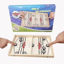 NEW Improved Hockey Sling Puck Game Interactive Toys For Adult Child Family Board-Game Party Games For World Cup Dropship 2024 - buy cheap