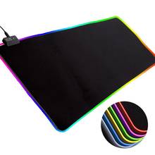 LED Gaming Mouse Pad Computer Mousepad RGB Backlit Large Mouse Pad Gamer Mouse Pad Carpet Big Mouse Mat PC Desk Gaming Play Mat 2024 - buy cheap