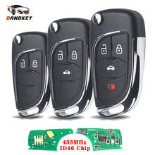 KEYYOU 433/315MHZ ID46 Chip Keyless- Go Smart Remote Key For Chevrolet Cruze Epica Lova Camaro Aveo Spark Sail Modified Car Key 2024 - buy cheap