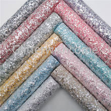 Glitterwishcome tecido de glitter 21x29cm, tamanho a4, vinil para arcos, tecido, folhas de couro com glitter colorido em pasta, gm547a 2024 - compre barato