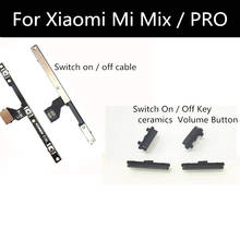 1 set For Xiaomi MI MIX PRO Power Switch On / Off Key Volume Button Flex Cable 2024 - buy cheap