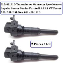 012409191d transmissão odômetro velocímetro sensor de impulso sender para audi a6 a4 vw passat 2.2l 2.3l 2.8l novo 012 409 191d 2024 - compre barato