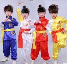 Classic chinese tai uniform wushu kung fu clothing kids martial arts sets wing chun suit girls boys stage performance costumes 2024 - buy cheap