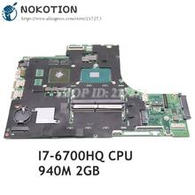 NOKOTION-placa base para portátil Lenovo IdeaPad 700-17isk, I7-6700HQ, CPU, 940M, 2G, 5B20K93623, 15221-1M, 448.06R01.001M, 448.06R01.0011 2024 - compra barato