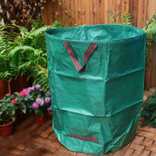 Large Capacity Garden Bag Reusable Leaf Sack Trash Can Foldable Garden Garbage Waste Collection Container Storage Bag 2024 - buy cheap