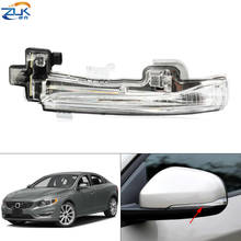 ZUK Car Rearview Side Mirror LED Turn Signal Lamp For Volvo S60 V40 V60 S80 S80L 2011-2017 Door Mirror Repeater Light Flasher 2024 - buy cheap