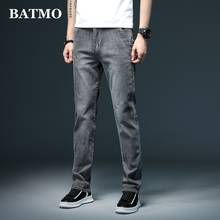 Batmo 2020 Новое поступление высококачественные классические эластичные джинсы для мужчин, мужские прямые джинсы, черные джинсы для мужчин, плюс-размер 28-40 P319 2024 - купить недорого