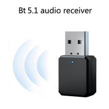Receptor de Audio 5,1 Compatible con Bluetooth, salida Dual AUX, USB, estéreo, manos libres, adaptador inalámbrico para llamadas, receptor de vídeo 2024 - compra barato