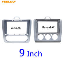 FEELDO-Marco de Fascia de 2Din para coche Ford Focus 05-11, Panel de DVD, embellecedor de instalación de marco, Kit de bisel # HQ6391 2024 - compra barato