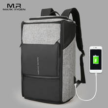 Mark Ryden USB Charging High Capacity Backpack 180 Degree Travel Bag Business Leisure Fit for 17.3 Inch Laptop New Design Bag 2024 - buy cheap