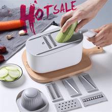 Multifunctional Vegetable Mandoline Cutter Fruit Slicer Potato Peeler Carrot Grater Kitchen Accessories With Drain Basket Cocina 2024 - buy cheap