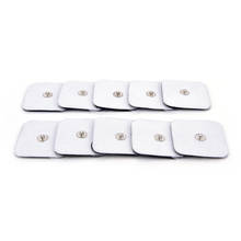 10 Pcs Nerve Stimulator Electrode Pads Tens Electrodes for Tens Digital Therapy Machine Massager 4*4cm 2024 - buy cheap