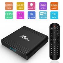 NEW X96 Air Amlogic S905X3 Android 9.0 TV BOX smart 4GB RAM 32GB/64GB support 5G wifi with Bluetooth 4K 8K X96Air Set Top Box 2024 - buy cheap