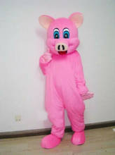 Lovey-Disfraz de Mascota de cerdo rosa para adultos, traje de fiesta de Cosplay, traje de fantasía, ropa de carnaval, Halloween, desfile publicitario 2024 - compra barato
