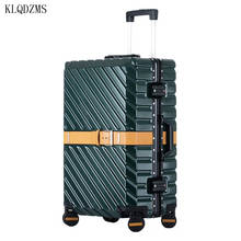 KLQDZMS 20’’24’’26’’29Inch Elegant Creative Suitcase ABS Retro Travel Luggage On Wheels Vintage Trolley Bags 2024 - buy cheap