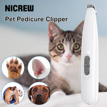 NICREW-cortadora de pelo profesional para perros y gatos, Kits de aseo para mascotas, Afeitadora eléctrica recargable por USB 2024 - compra barato