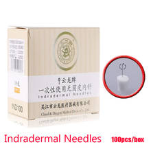 100pcs  0.22*5mm 0.16*7mm 0.16*5mm acupuncture needles disposable intradermal needle body massager 2024 - buy cheap