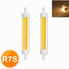 NEW LED R7S Corn 118mm Light COB Tube Bulb 50W Aluminum+ PC Replace Halogen Lamp Bombillas Lamparas Diode Spot Light No flicker 2024 - buy cheap