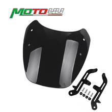 Motorcycle Windscreen Windshield Shield Screen Protection With bracket For Triumph Bonneville T100 T120 Thruxton 2024 - buy cheap