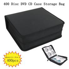 PU Leather 400 Pieces Disc CD DVD Storage Holder Carry Case Bag Organizer Solution Binder Book Sleeves Carrying Bag Dropshipping 2024 - buy cheap