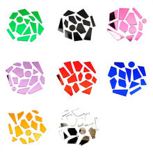 CTPA3bI 30 шт. разноцветные зеркальные аксессуары для шитья Стразы акриловые пришитые кристаллы для вышивки одежды 2024 - купить недорого