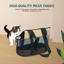 wholesale Pet Carriers Cat Travel Carrier Outgoing Travel Breathable Pets Handbag Dog Bags Cat Carrier Bag For Puppy wholesale 2024 - buy cheap