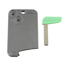 New Arrival Replacement 2 Button Remote Key Card Shell Case Smart Card Key Case  ForRENAULT Laguna Car Key Shell High Quality 2024 - buy cheap