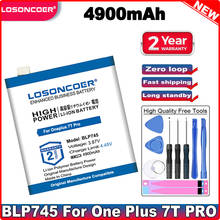 Losoncoer 4900mah blp743 blp745 bateria para um mais 7t pro bateria do telefone móvel para oneplus 7t 7tpro baterias 2024 - compre barato