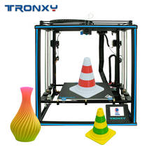 Tronxy-impresora 3D de alta precisión X5SA-2E, impresión de gran tamaño con pantalla táctil a Color de 3,5 pulgadas, detección de filamentos, nivelación automática 2024 - compra barato