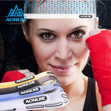 AONIJIE E4053 Регулируемая силиконовая спортивная повязка на голову для бега, велоспорта, йоги, бега, баскетбола, фитнеса, тренажерного зала, марафона 2024 - купить недорого