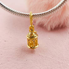 Shine Arabian Lantern Dangle Charm 925 Sterling silver Pendant Charms fit Beads Bracelets Necklace DIY Gift For Women Jewelry 2024 - buy cheap