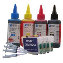 Refill ink kit for epson 603xl 603 ink cartridge arc chip for epson Expression  XP-2100/XP-2105/XP-3100/XP-3105/XP-4100/XP-4105 2024 - купить недорого