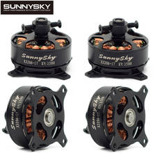 Sunnysky-Motor sin escobillas para aeroplanos de control remoto, Multirotor, X2206, 1500KV/1900KV, 2-3S, 3mm de diámetro, 4 unids/lote 2024 - compra barato