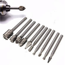 10PCS Woodworking Rotary Drill Files Set Hss Mini Drill Bits Routing Router Grinding Cutters Wood Carving Hand Tools Accessories 2024 - buy cheap