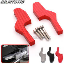 Scooter Foot Rests Passenger Foot Pegs Extensions Universal CNC Extended Footpegs for  GT GTS GTV 60 125 200 250 300 300ie 2024 - buy cheap