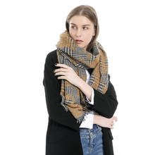 FS New Warm Winter Cashmere Scarf Neck Shawls For Lady Girl Foulard Pashmina Bandana Elegant Women Scarves 2019 Echarpe 2024 - buy cheap