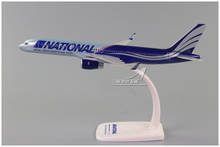 Boeing B757-300 Airway-avión ensamblado de plástico ABS, modelo de avión de 27cm, 1:200 2024 - compra barato