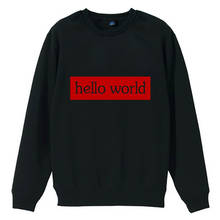 «Hello World», спортивный костюм, Geek C Программы Std имен код C + +, для девушек, для женщин, с вырезом лодочкой; Рубашка одежда для пар для подростков флисовый пуловер ZIIART 2024 - купить недорого