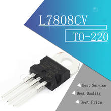 10 шт. L7808CV TO220 L7808 TO-220 7808 LM7808 MC7808 Новый и оригинальный IC 2024 - купить недорого