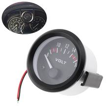 2 inch Voltmeter Gauge Meter 8-16V Racing Car volt Gauge Volts Gauge Meter Gauge Instrument Car / Boat /Truck /ATV 2024 - buy cheap