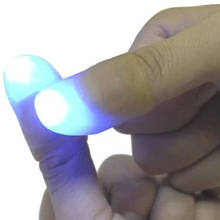 Muñeca LED con luz para los dedos para niños, 2 unidades, anillos mágicos que brillan, el mejor regalo para niños, juguetes para niños, regalo de cumpleaños para niños y niñas 2024 - compra barato
