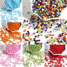 2 3 4mm Solid Color Czech Glass Seed Spacer Beads Crystal Round Hole Beads For Jewelry DIY Making Accessories 150-1000 pcs 2024 - buy cheap