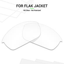 Mryok Replacement Lenses for Oakley Flak Jacket Sunglasses HD Clear 2024 - buy cheap
